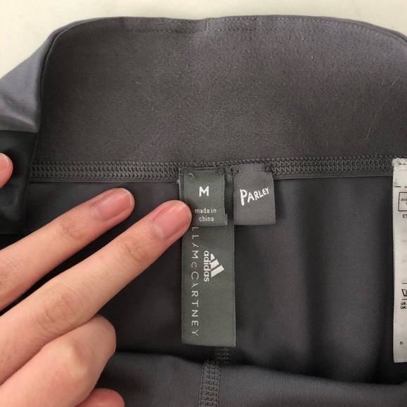 Adidas X Stella Mccartney Women`s Granite Lycra Fitsense Legging - Picture 12 of 15